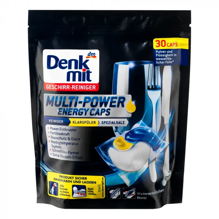 Капсули для посудомийної машини Denkmit Multi-Power Energy 30 шт - Image 1