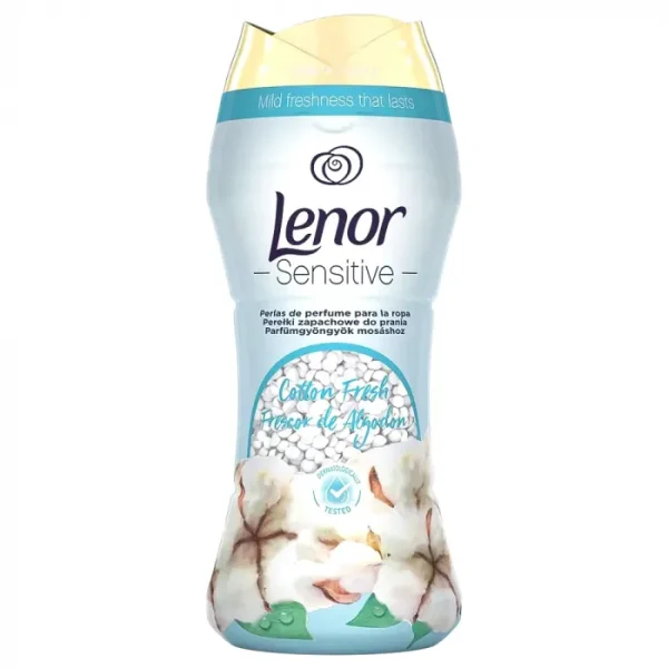 Парфумовані гранули для прання Lenor Cotton Fresh 210гр