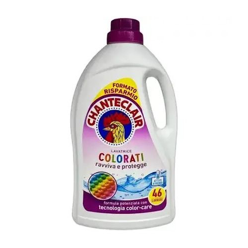 Гель для прання кольорового одягу Chanteclair Colorati ravviva e protegge, 2070 мл (46 прань)