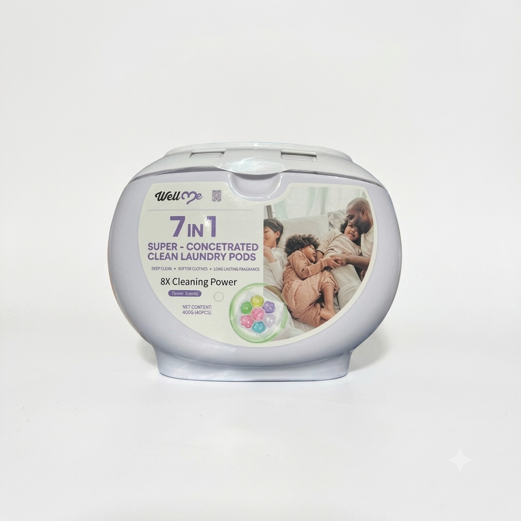 Парфумовані капсули WellMe 7в1 40 шт - Зображення 1