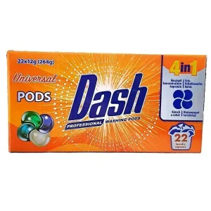 Капсули для прання 22 шт Dash 4in1 Pods