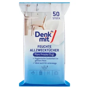 Вологі серветки для прибирання Denkmit Pure Frische 50 шт