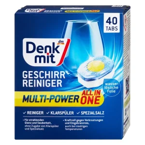 Таблетки для посудомийної машини DenkMit Multi-Power 40 шт
