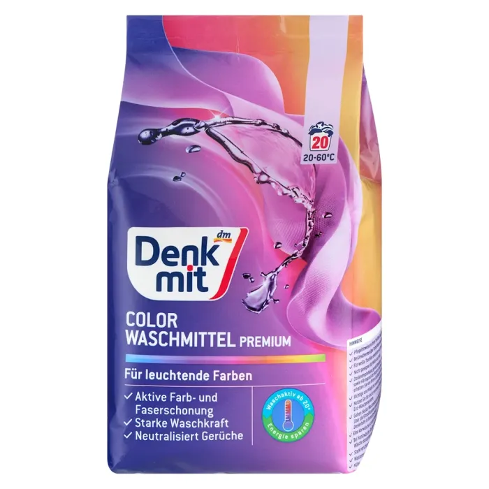 Порошок для прання кольорових речей DenkMit Color 1,35кг (20 прань) - Image 1