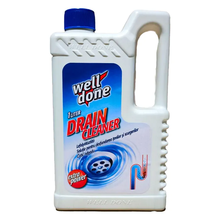 Гель для очищення зливних стоків Well Done Drain Cleaner 1 л - Image 1