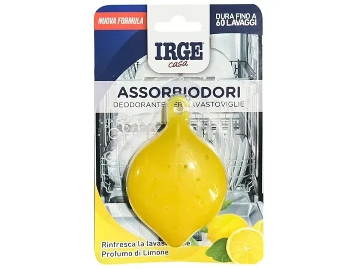 Поглинач запаху для посудомийної машини Irge Лимон, 1 шт - Image 1