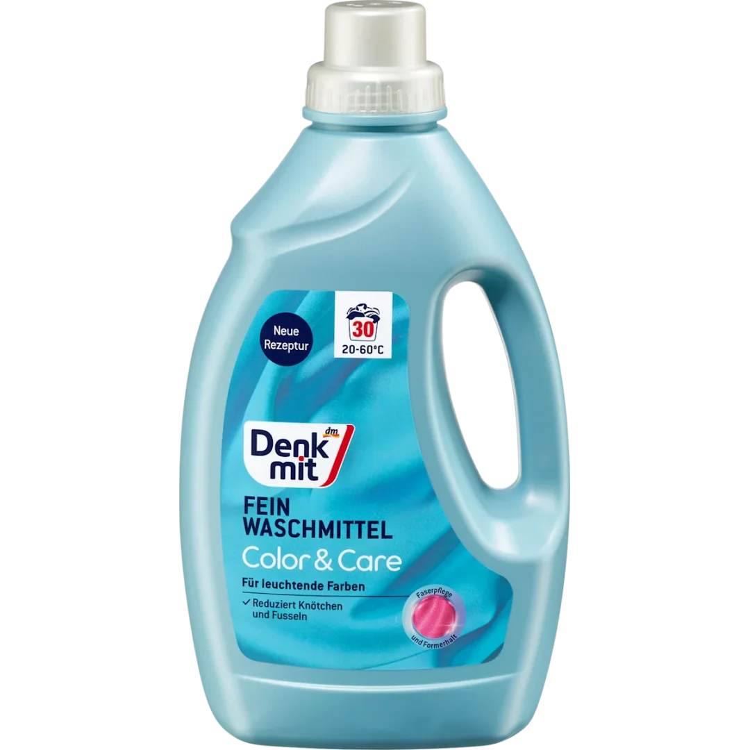 Гель для прання кольорових тканин Denktmit Color & Care, 1.5 л (30 прань) - Image 1