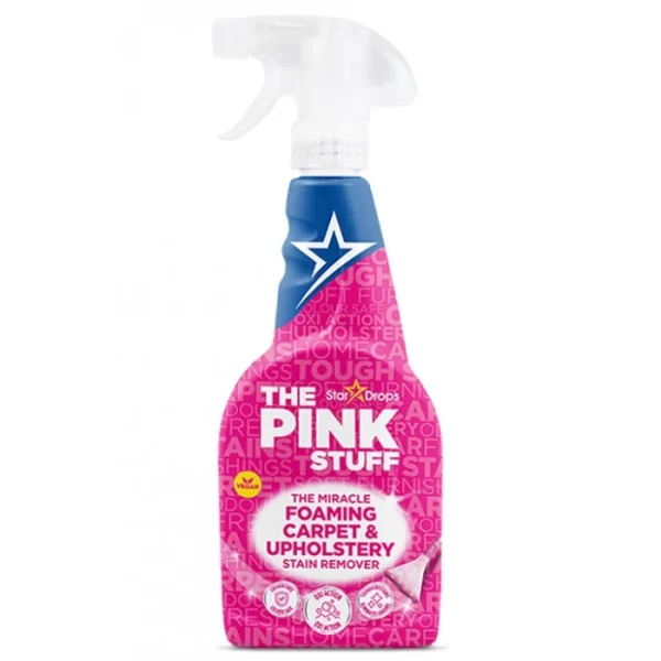 Спрей-піна для очищення килимів та оббивки Pink Stuff 500 мл