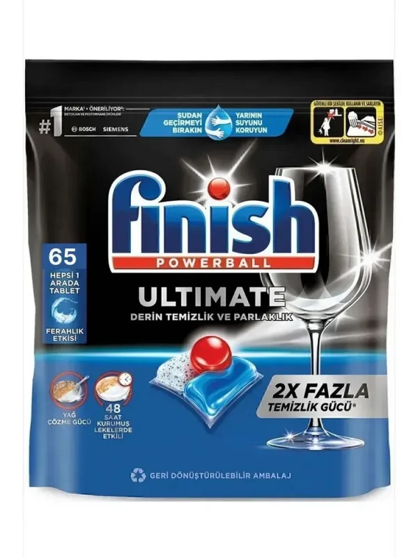 Капсули для посудомийних машин Finish Ultimate 65 шт