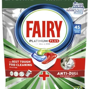 Таблетки для посудомийної машини Fairy Platinum Plus All in One, 45 шт 