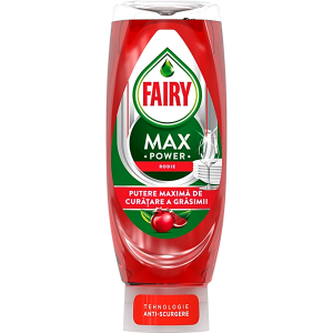 Концентрат засіб для миття посуду Fairy Max Power з ароматом гранату, 545мл