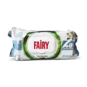 Вологі серветки для прибирання з ароматом жасмину Fairy Жасмин 100 шт