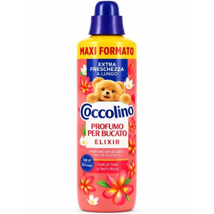 Парфум для прання Coccolino Elixir Fiori di Tiarè & Frutti Rossi, 828 мл - Зображення 1