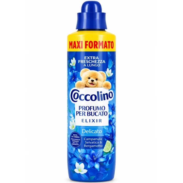 Парфум для прання Coccolino Elixir Campanula Selvatica & Bergamotto, 828 мл - Зображення 1
